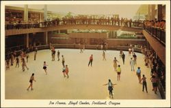 Ice Arena, Lloyd Center Postcard