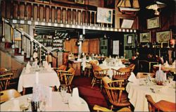 The Old Brussel Restaurant Interior, Laguna Beach, CA Postcard
