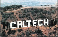 Caltech Celebrates Hollywood's 100th Anniversary Postcard