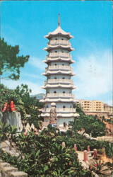 The Tiger Pagoda Postcard