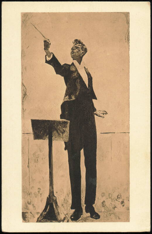Cuno Amiet: Der Dirigent (1919), Kunstmuseum Bern Composers