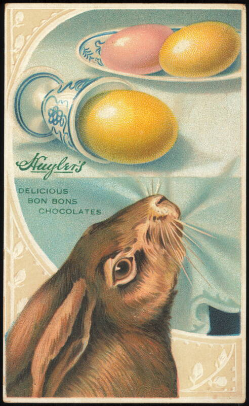Huyler's Delicious Bon Bons Chocolates Rabbit & Easter Eggs