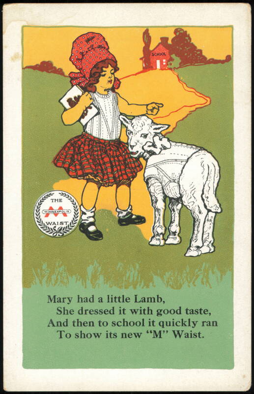 Minneapolis Knitting Works, 'M' Waist Mary Had a Little Lamb