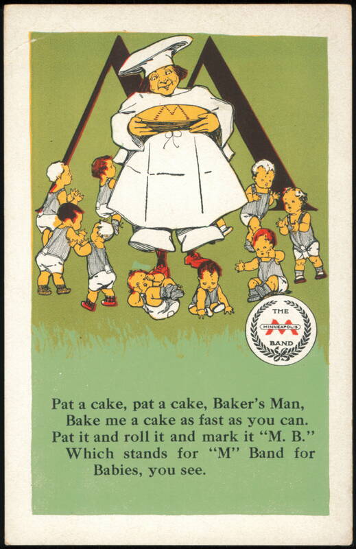 Minneapolis Knitting Works 'M' Band Pat-A-Cake Babies