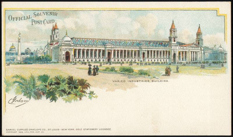 1904 St. Louis World's Fair Varied Industries Building