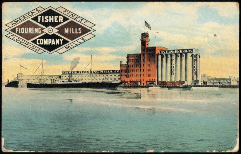 Fisher Flouring Mills Company Waterfront & Ships