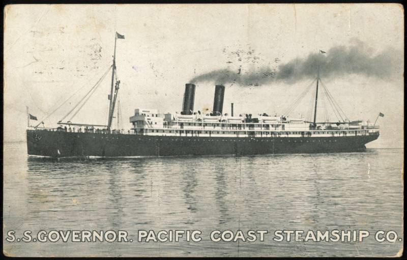 S.S. Governor, Pacific Coast Steamship Co.
