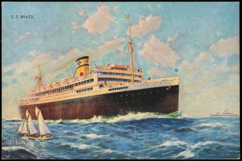 S.S. Brazil American Republics Liner Moore-McCormack