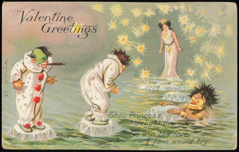 Little Nemo in Slumberland Valentine Greetings Tuck No. 6
