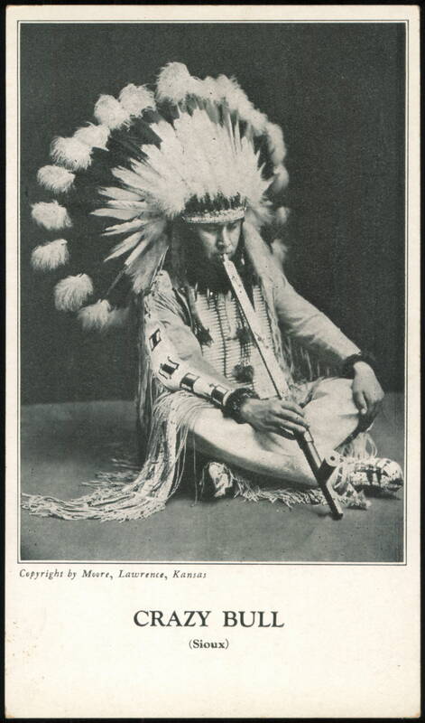 Crazy Bull (William Jacobs), Sioux Soldier & Athlete