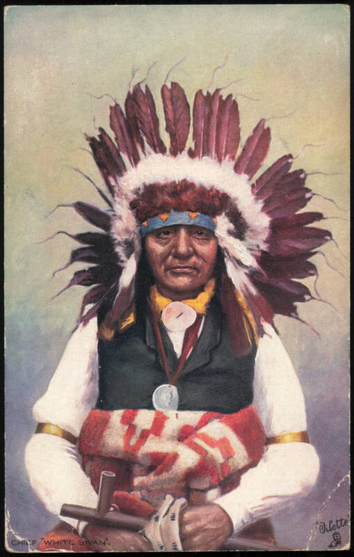 Chief White Swan, Yankton Sioux Indian Chiefs