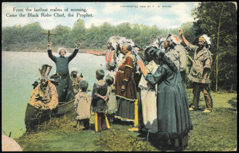 Hiawatha at Glen Island: Black Robe Chief, the Prophet