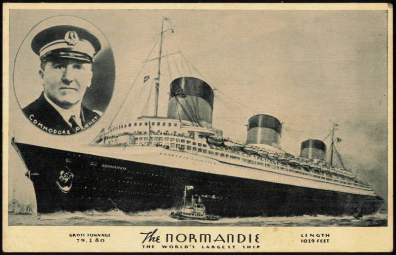 SS Normandie, World's Largest Ship, Commodore Pugnet