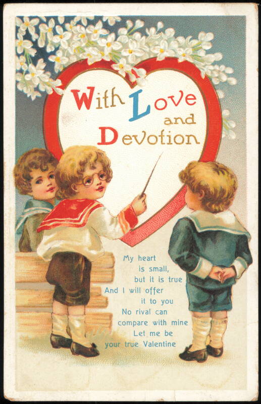 With Love and Devotion, Valentine Boys with Heart