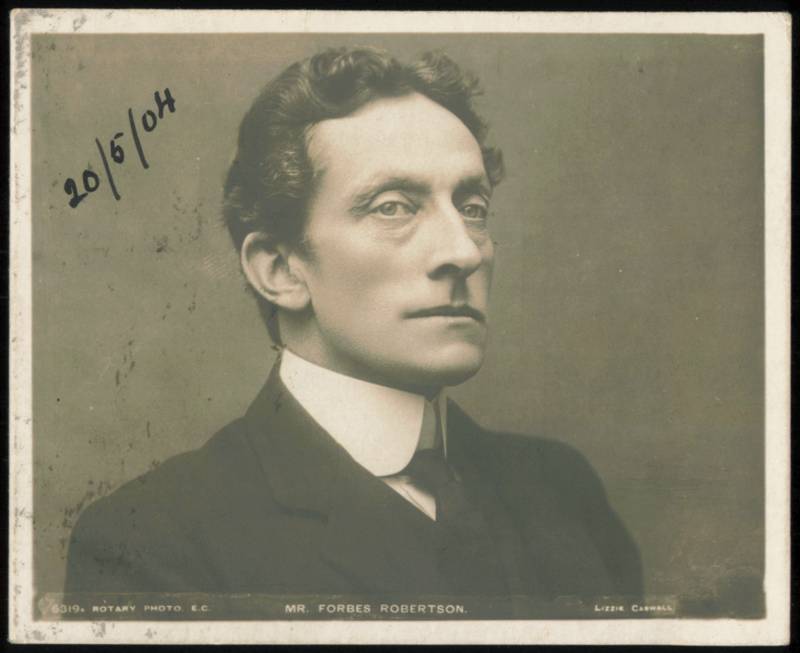 Mr. Forbes Robertson Portrait by Lizzie Caswall Smith
