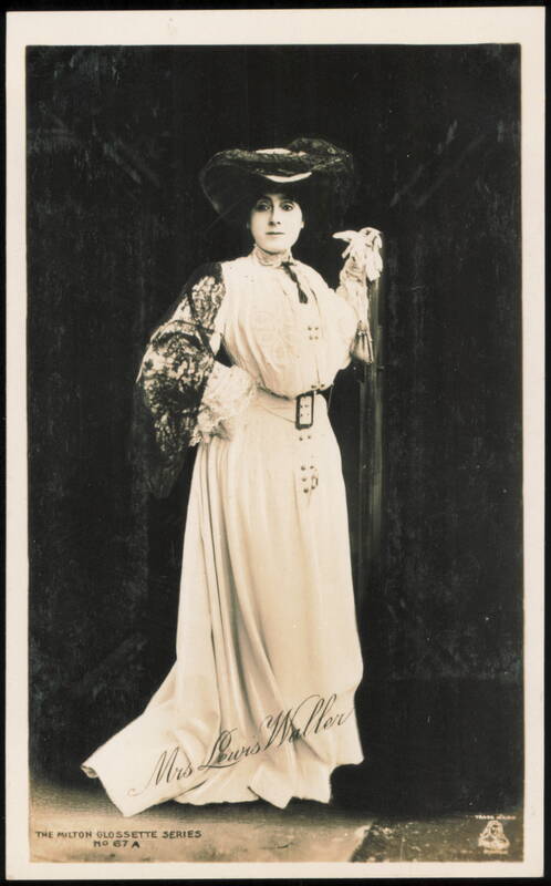 Mrs Lewis Waller (Florence West)