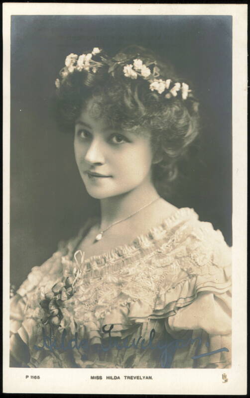 Miss Hilda Trevelyan, Celebrities of the Stage Actresses