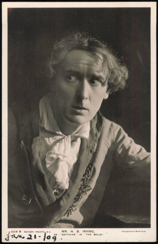 H. B. Irving as Matthias in The Bells