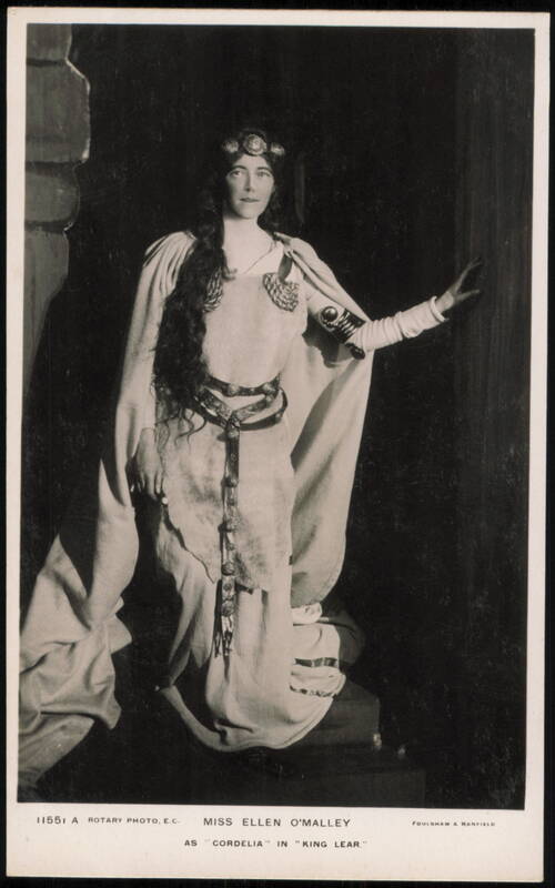 Ellen O'Malley as Cordelia in King Lear