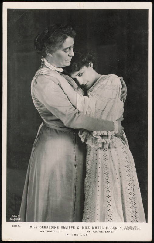 Geraldine Olliffe & Mabel Hackney in The Lily