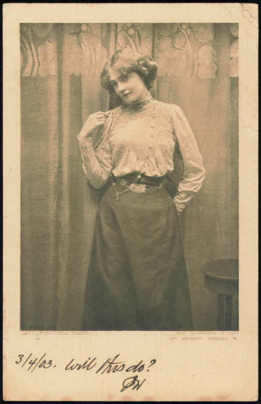 Dorothea Baird, English Stage Actress Portrait Actresses