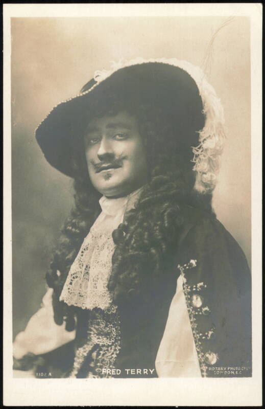 Fred Terry as King Charles II in Sweet Nell of Old Drury