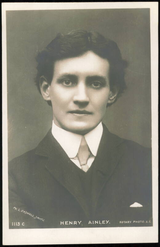 Henry Ainley, English Stage and Screen Actor