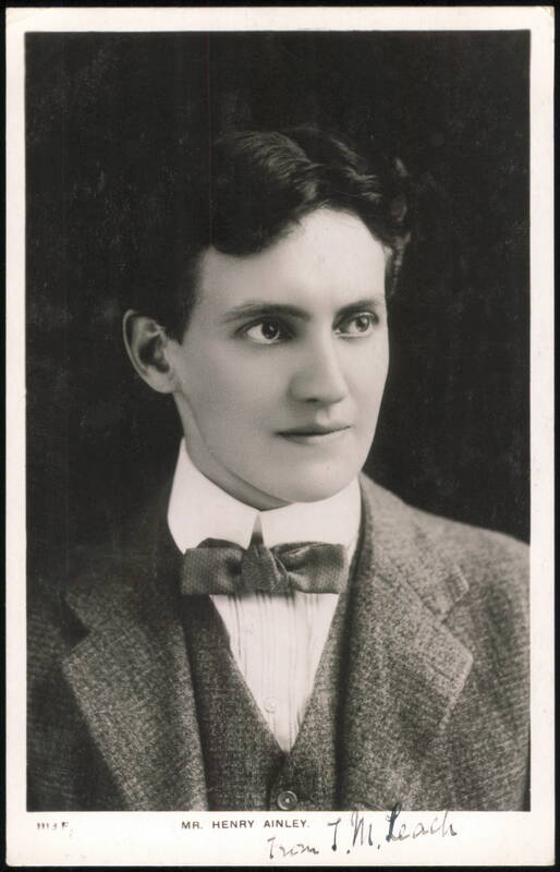 Henry Ainley Portrait