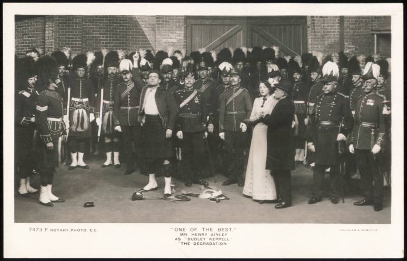 Henry Ainley as Dudley Keppell in 'One of the Best'