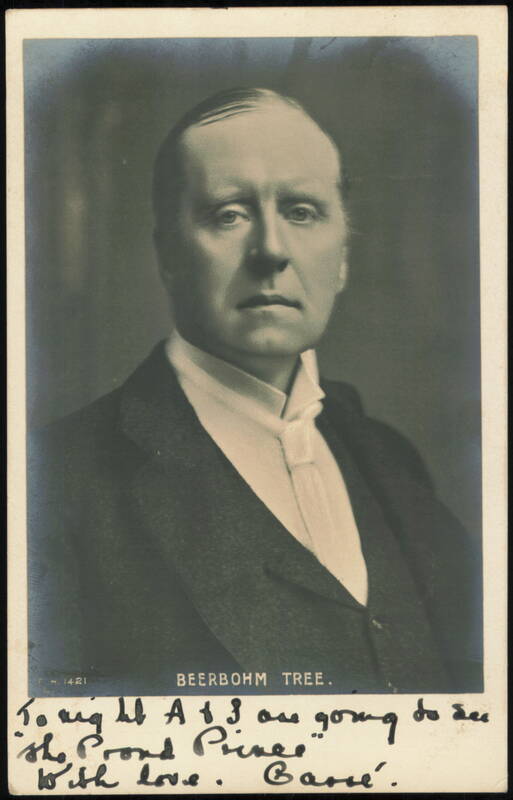 Herbert Beerbohm Tree Portrait