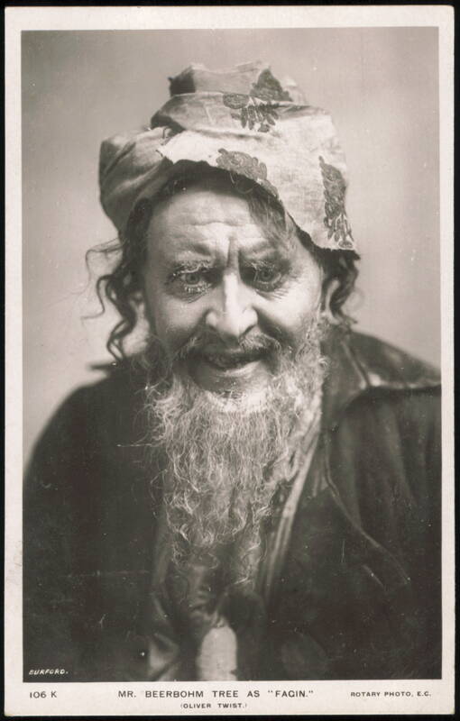Herbert Beerbohm Tree as Fagin in Oliver Twist