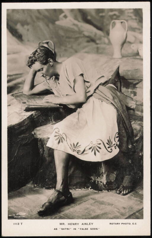 Henry Ainley as Satni in False Gods