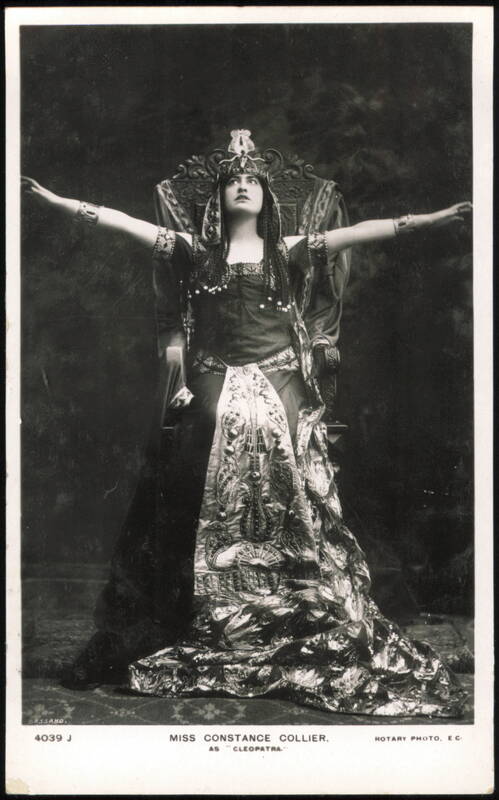 Constance Collier as Cleopatra in Antony and Cleopatra