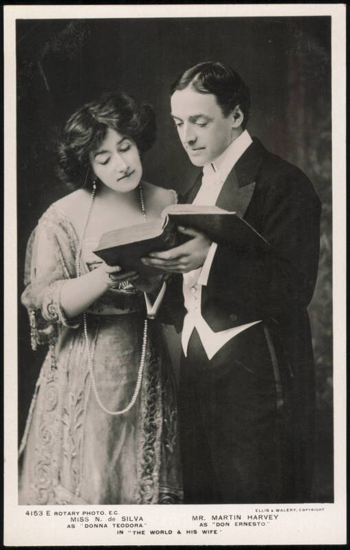 Martin Harvey & N. de Silva in The World & His Wife