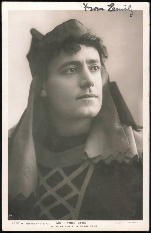 Henry Kerr as Allan a Dale in Robin Hood