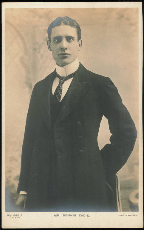 Dennis Eadie British Stage Actor Studio Portrait
