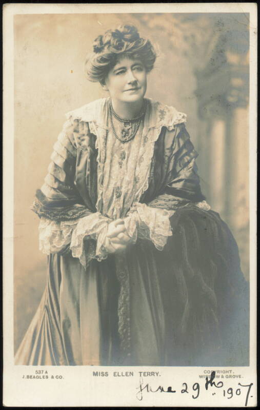Ellen Terry Portrait by Window & Grove