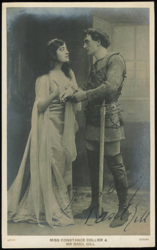 Constance Collier and Basil Gill in Stage Costume