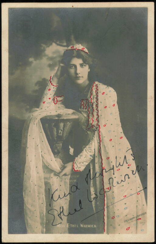 Ethel Warwick Signed Foulsham & Banfield Rotophot
