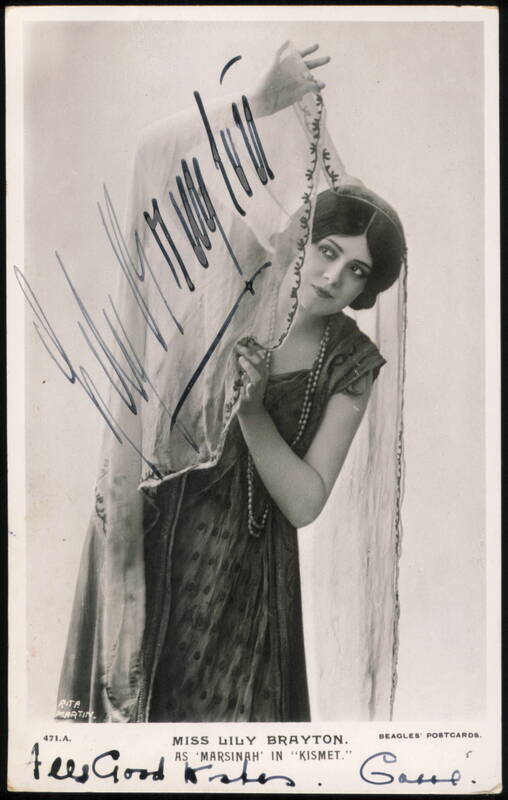 Lily Brayton as Marsinah in Kismet