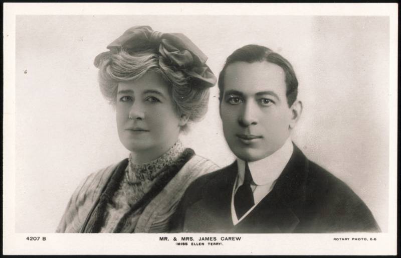Ellen Terry and James Carew (Mr. & Mrs. James Carew)