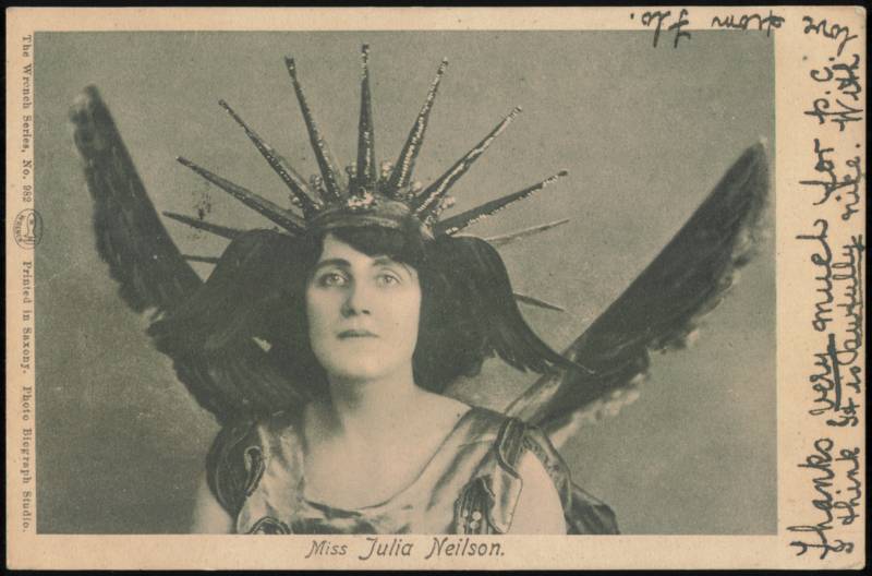Julia Neilson as Oberon in A Midsummer Night's Dream