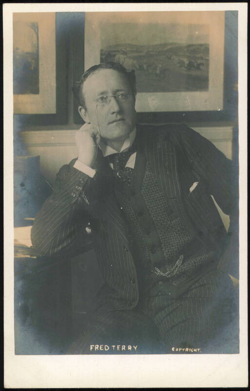 Fred Terry British Stage Actor Portrait
