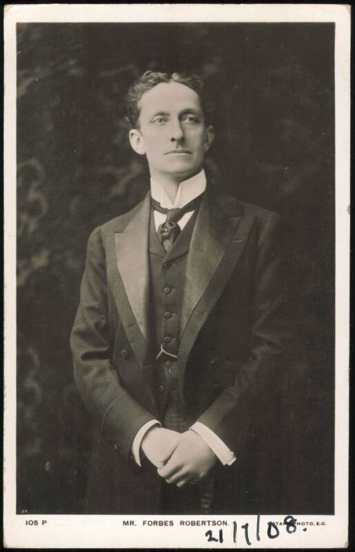 Mr. Johnston Forbes-Robertson Portrait