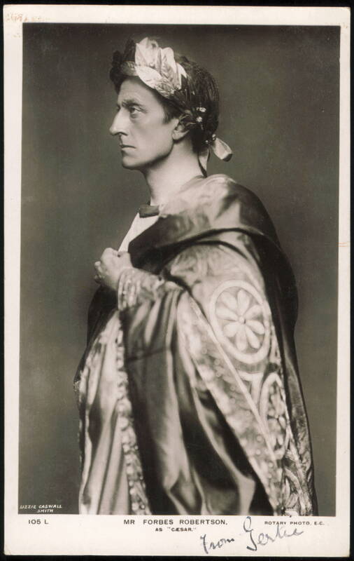 Johnston Forbes-Robertson as Caesar, Caesar & Cleopatra