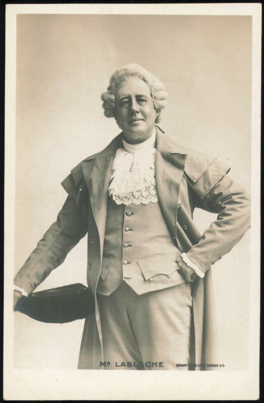 Mr Luigi Lablache in Period Theatrical Costume
