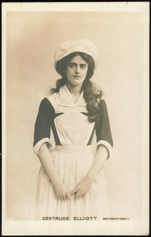 Gertrude Elliott as Peggy in Mice and Men