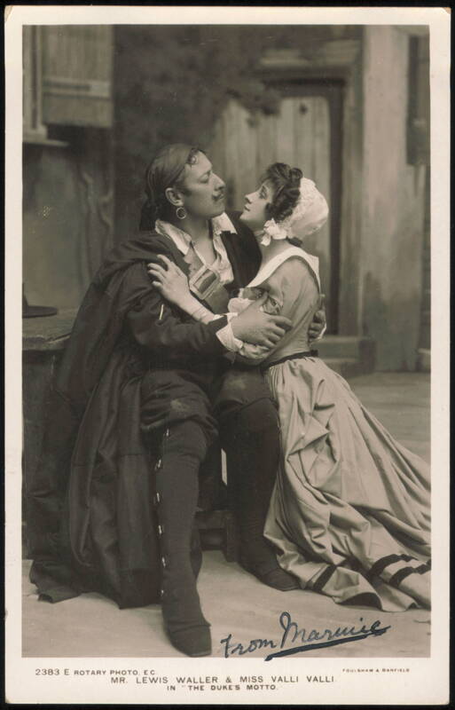 Lewis Waller & Valli Valli in The Duke's Motto