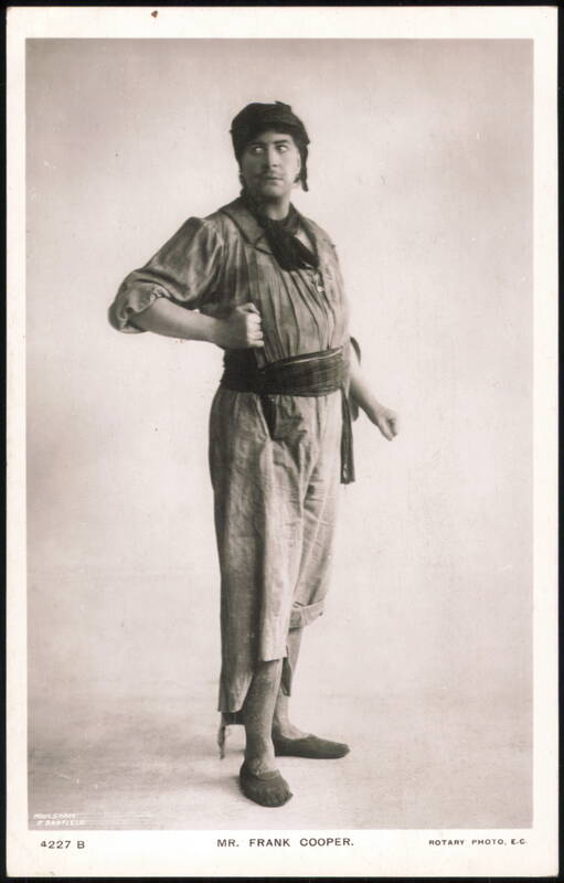 Frank Cooper in Theatrical Costume