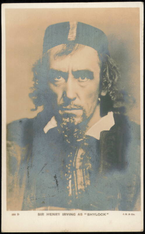Sir Henry Irving as Shylock in The Merchant of Venice